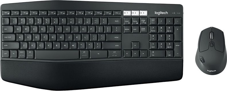 LOGITECH MK850 Performance Wireless Keyboard and Mouse Combo - 2.4GHz/BT (Nordic)